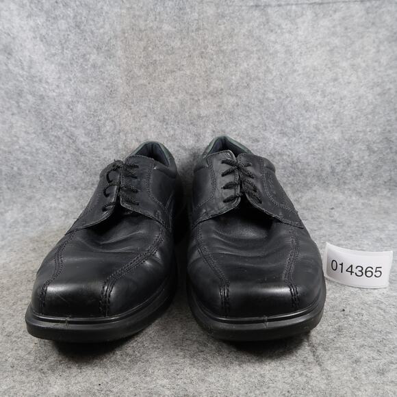 Ecco Dress Shoes Mens 44 Oxford Derby Helsinki Black Leather Classic Comfort main image 11